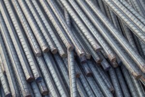 Steel,Rods,Or,Bars,Used,To,Reinforce,Concrete,For,Construction