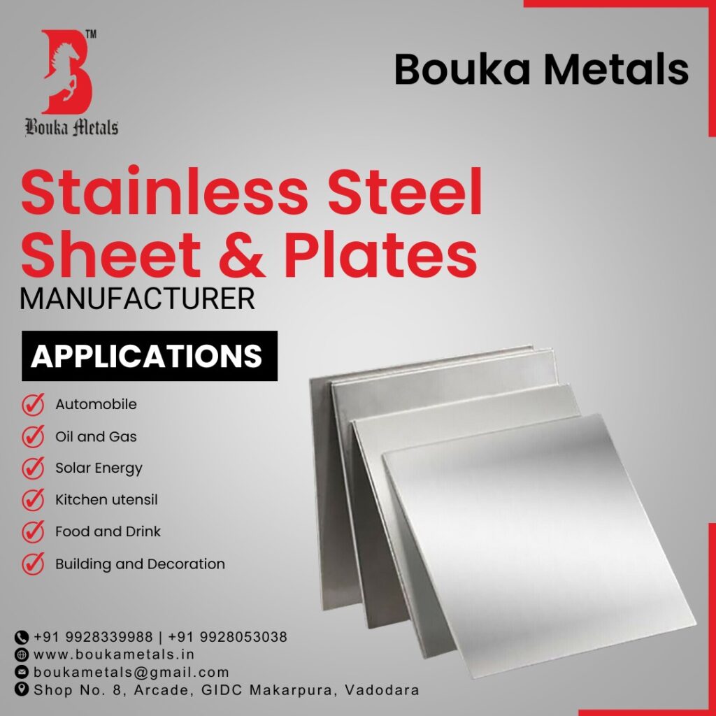 Stainless Steel Sheets & Plates: Versatile Solutions for Diverse IndustriesExplore the wide range of applications for stainless steel sheets and plates in various industries, including automotive, oil & gas, solar energy, and more. Discover the benefits of using this durable and corrosion-resistant material.