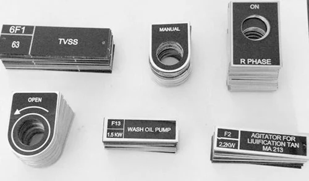Aluminium Tag Control Panel Distributor Makarpura GIDC