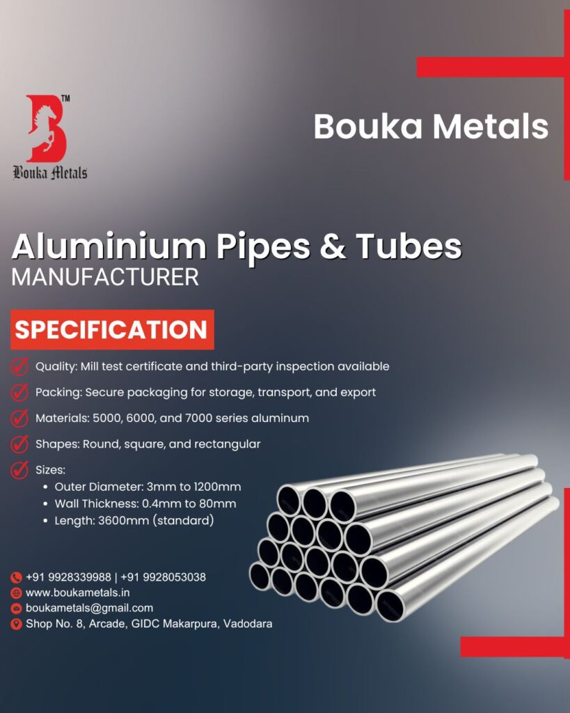 Aluminium Pipes & Tubes